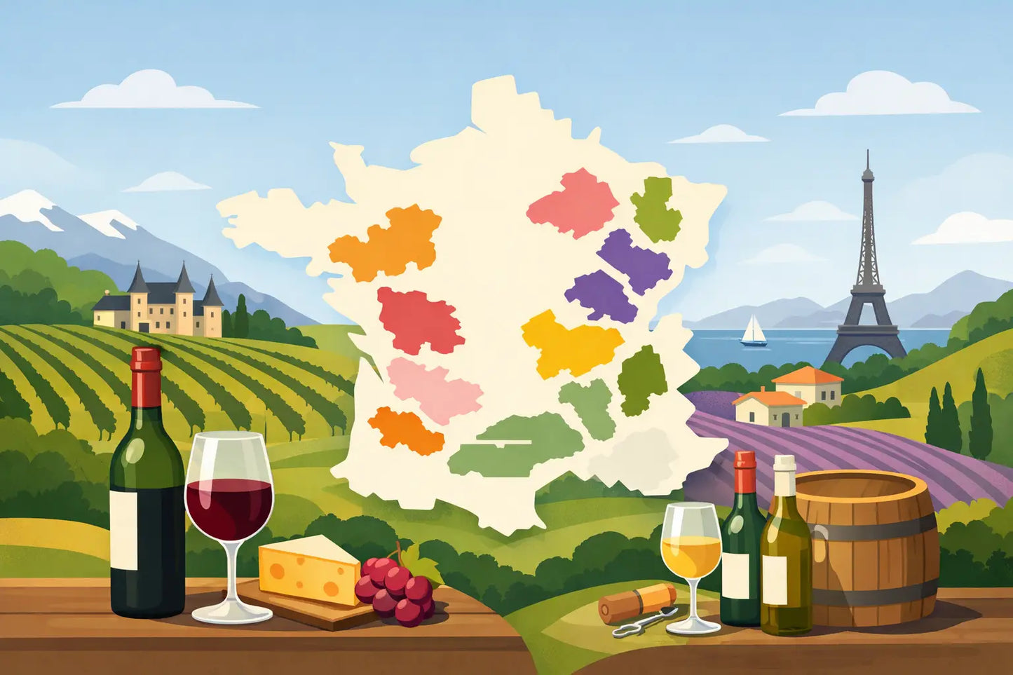 What Are the Main Wine Regions of France?
