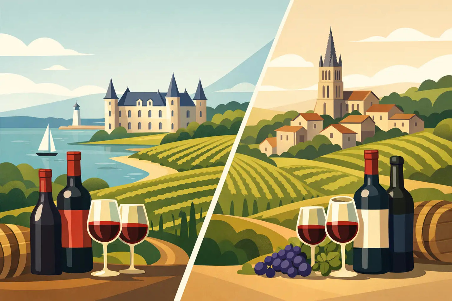 Medoc vs Saint Emilion for the Serious Cellar