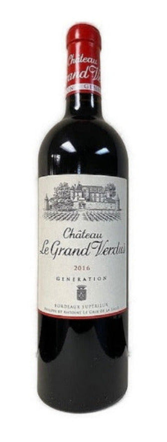 Bordeaux Superieur Generation 2016 by Château Le Grand Verdus