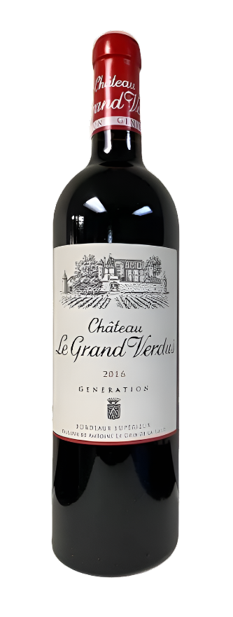 Bordeaux Superieur Generation, 2018  by Chateau Le Grand Verdus