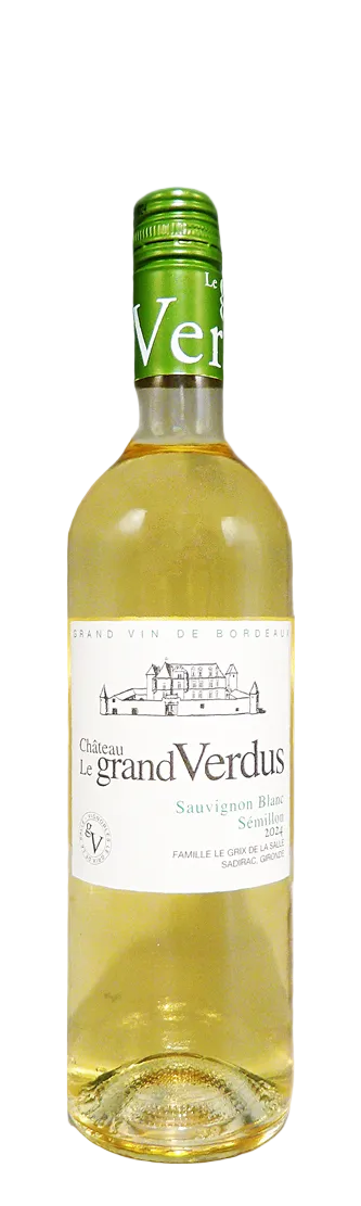 Bordeaux Blanc, 2024 by Chateau Le Grand Verdus