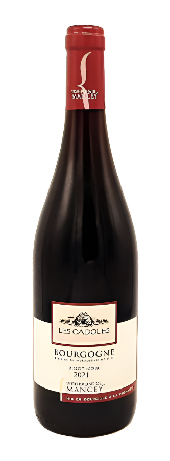 Bourgogne Pinot Noir, 2021 Les Cadoles By Les Vignerons De Mancey