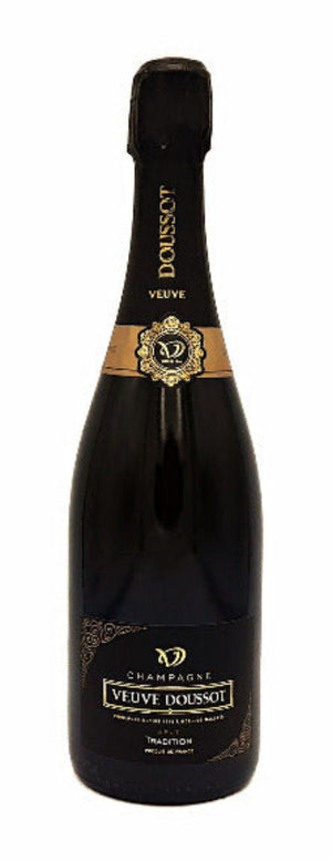 Champagne Brut by Veuve Doussot