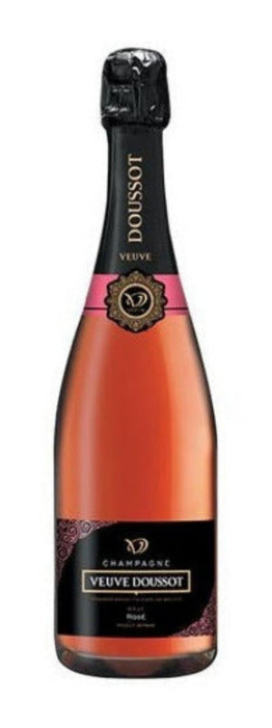 Champagne, Rosé Brut  by Veuve Doussot