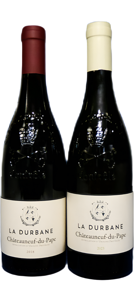 Chateauneuf Du Pape, Rouge & Blanc by Domaine Durbane