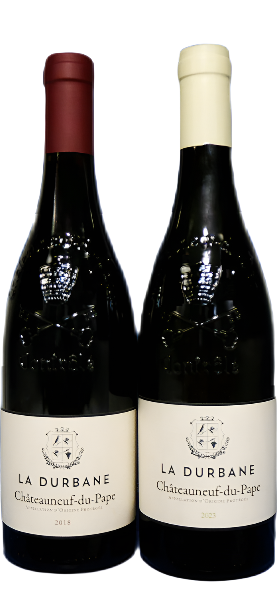 Chateauneuf Du Pape, Rouge & Blanc by Domaine Durbane