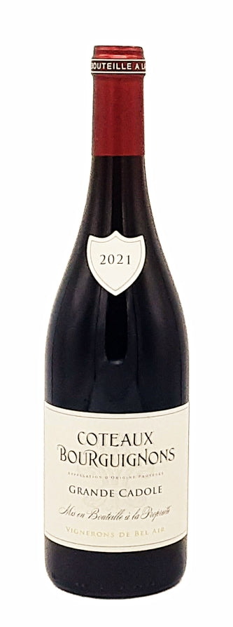 Coteaux Bourguignons, 2021 Rouge Grande Cadole by Vignerons De Bell Air