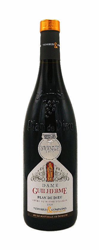 Cotes du Rhones Villages, 2018 by Domaine Dame Guilherme Plan de Dieu