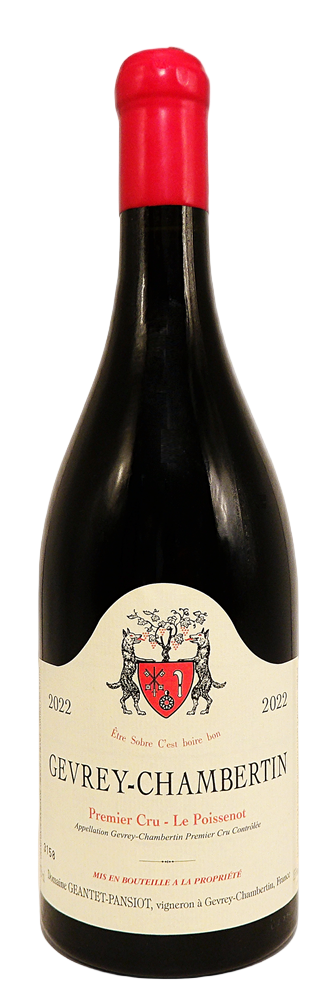 Gevrey Chambertin, 1er Cru, 2022 Le Poissenot
