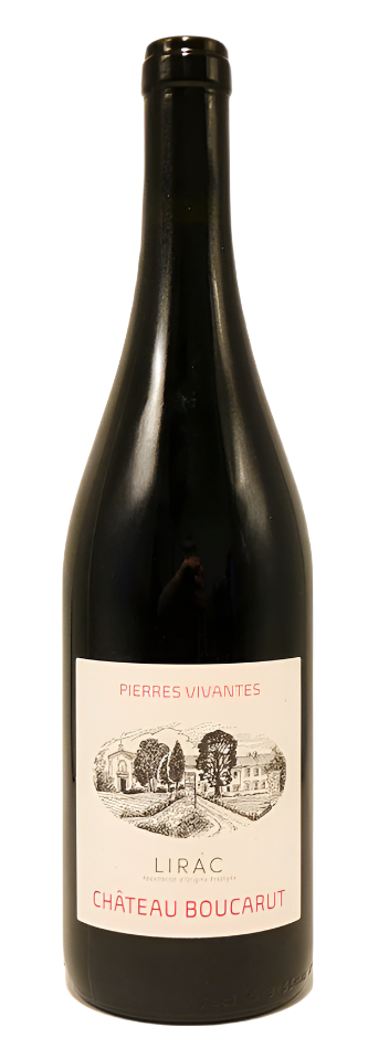 Lirac, 2022, Pierres Vivantes Rouge, By Chateau de Boucarut, Rhone , France