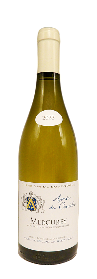 Mercurey Blanc, 2023 by Agnes du Couedic, Burgundy, France