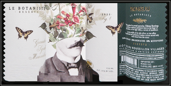 Reserve GSM, Le Botaniste 2023, Chateau Rombeau