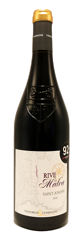 Saint Joseph Rhone, 2020, by Rives Malva France,92 Pts JS