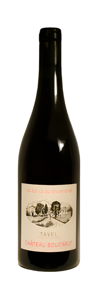 Tavel Rose', 2023 , Qu Est ce qu on, Chateau de Boucarut, Rhone , France