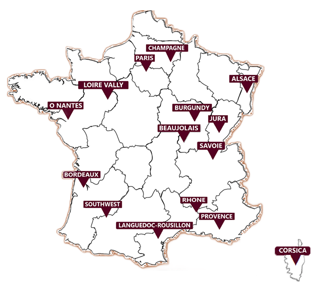 Wines from France 
